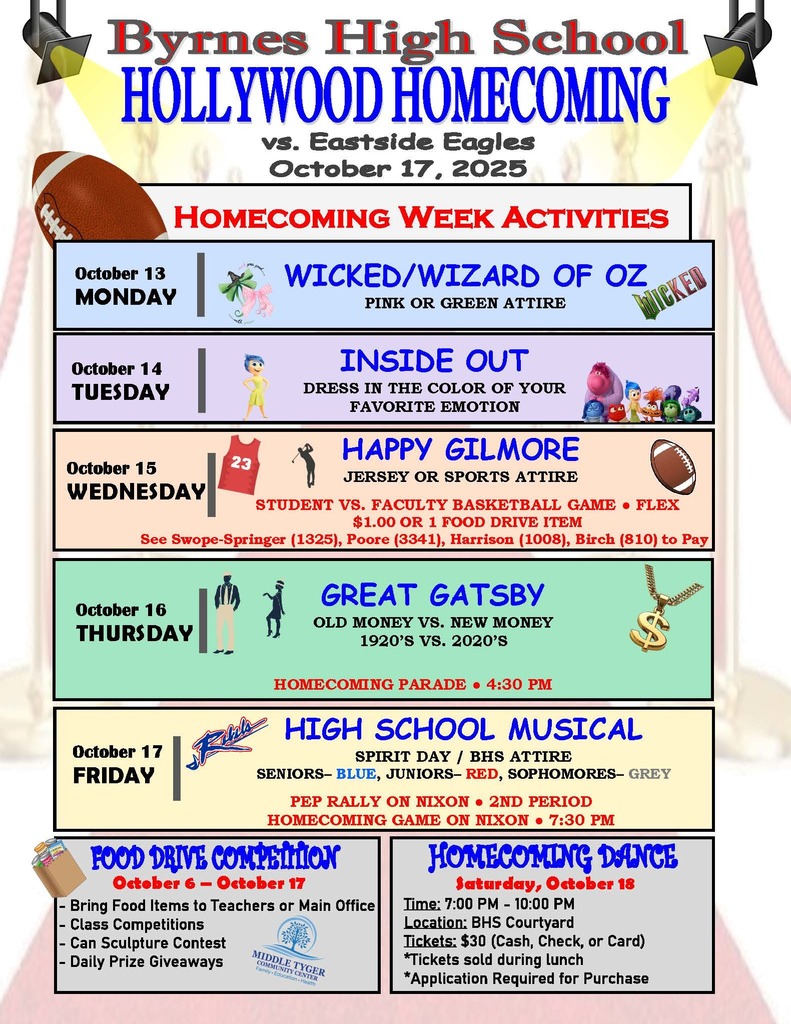 Homecoming spirit days