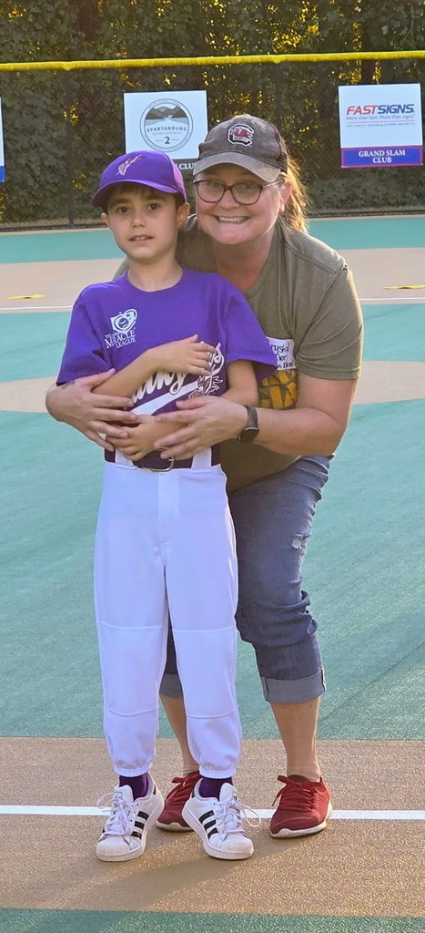 Mrs. Miller's student plays for the Carolina Miracle League!