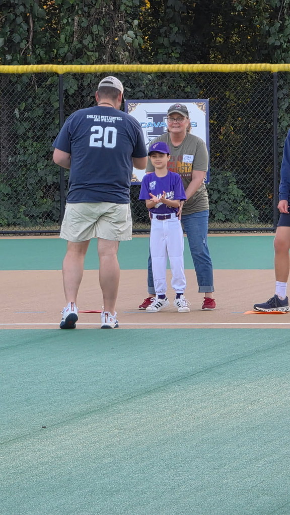Mrs. Miller's student plays for the Carolina Miracle League!