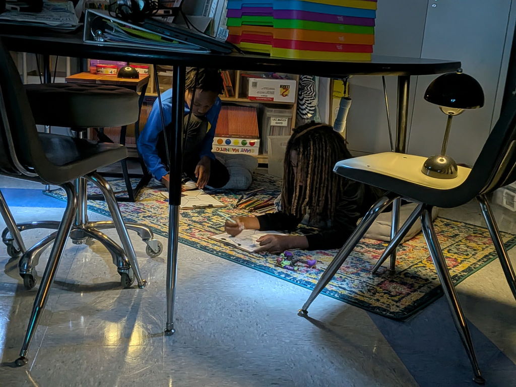 Flashlight Friday comprehension activity