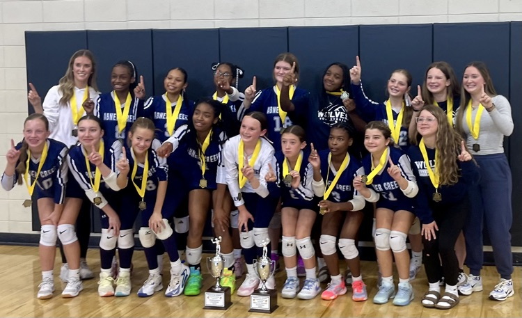 Lady wolves volleyball