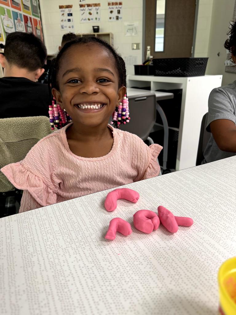 fallow sight words with play doh