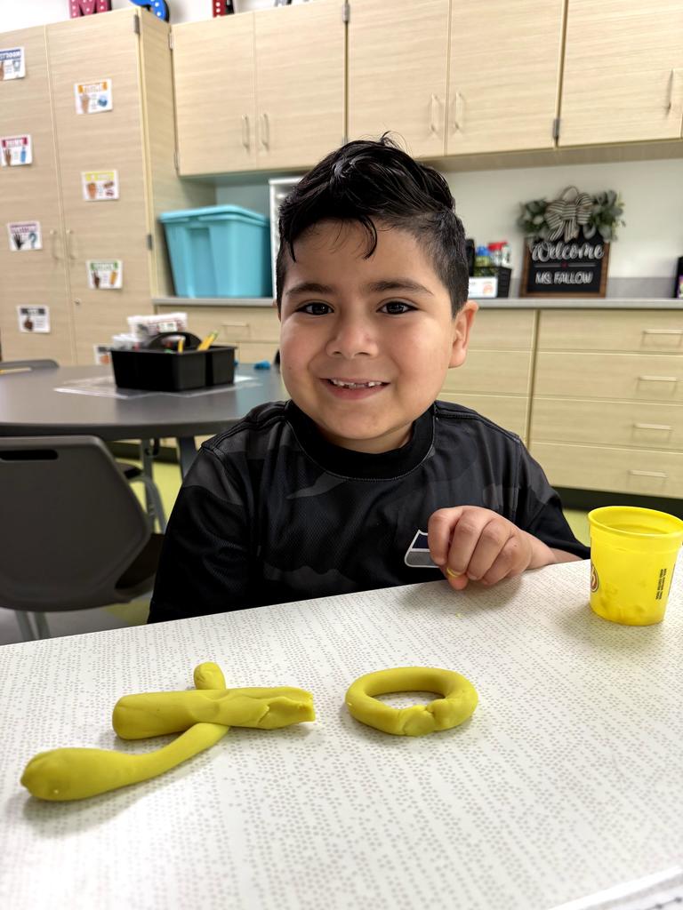 fallow sight words with play doh
