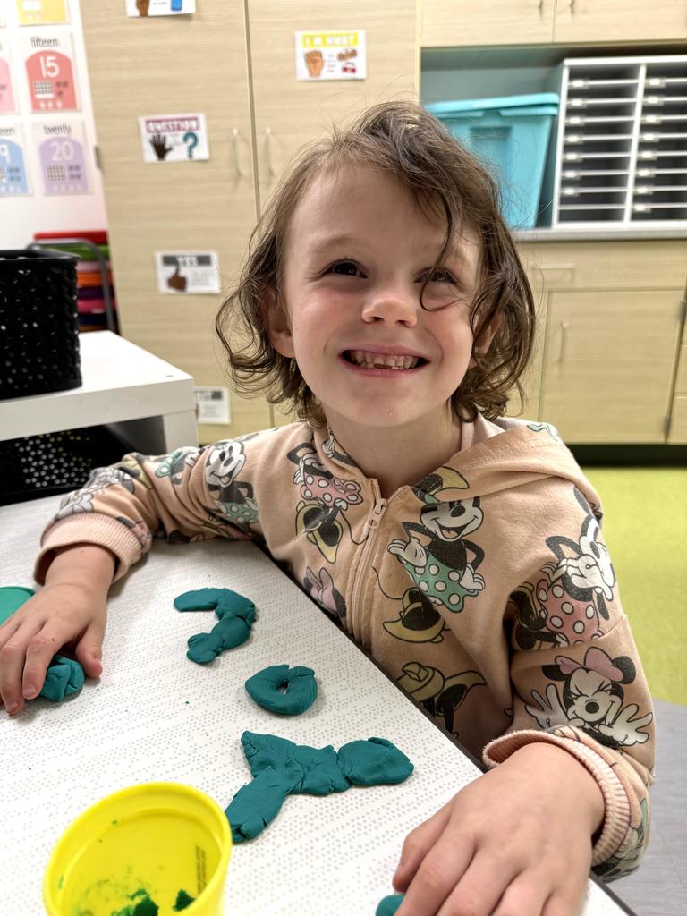 fallow sight words with play doh