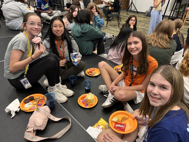 kids at chorus party