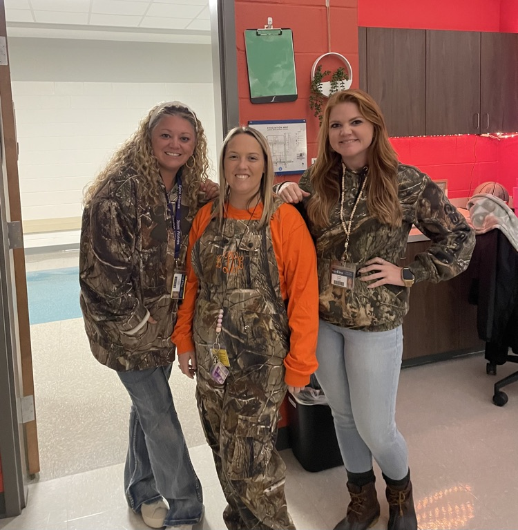 teachers or student students in camouflage