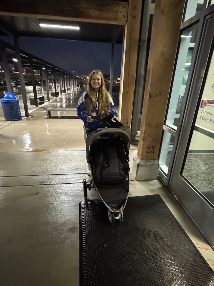 kids with funny items carrying their books