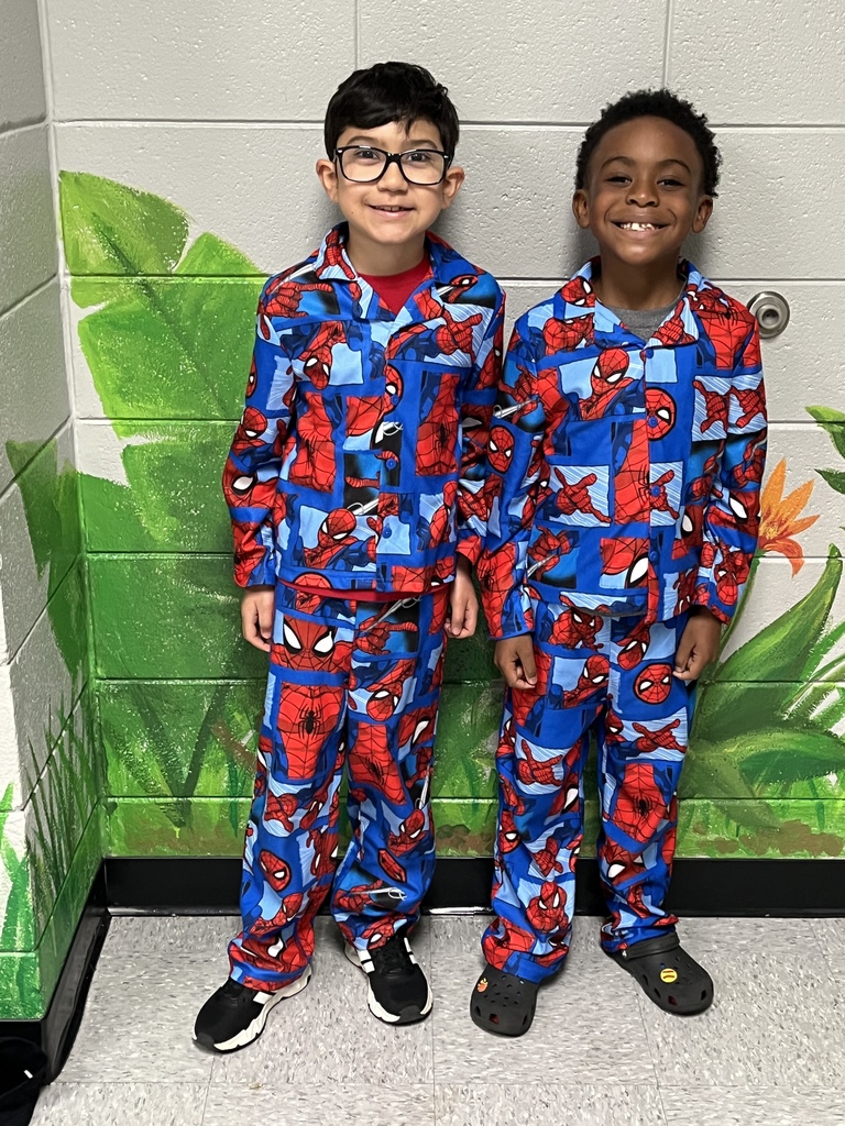 students in pjs