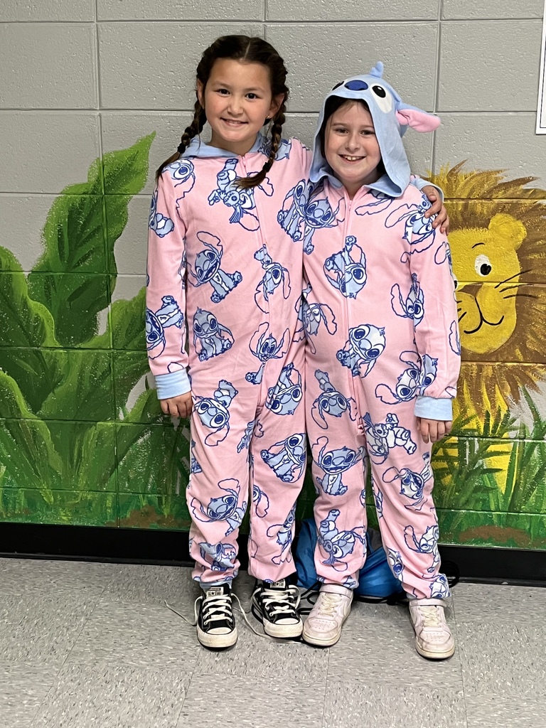 students in pjs