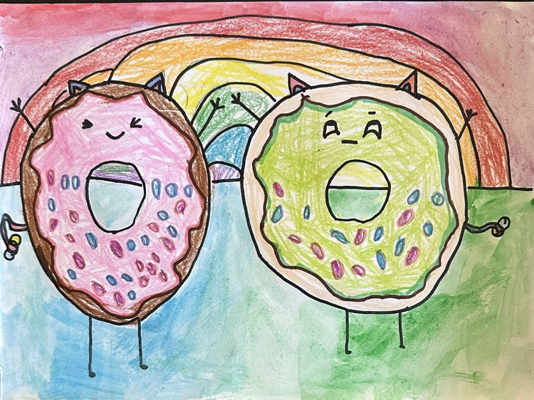 Ms. Fecht’s art students!