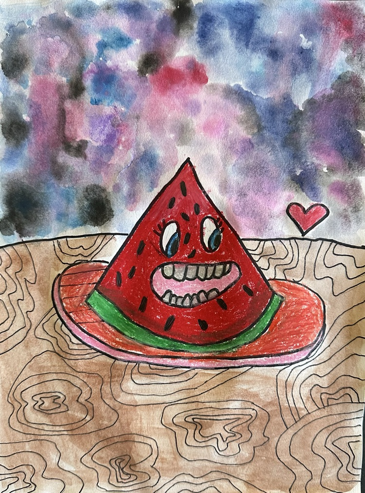 Ms. Fecht’s art students!