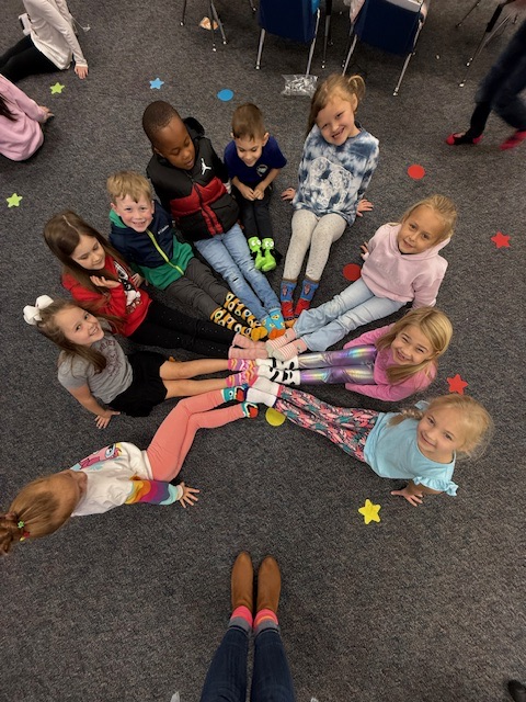 students wearing crazy