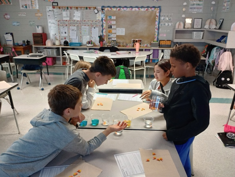 Candy corn chemistry