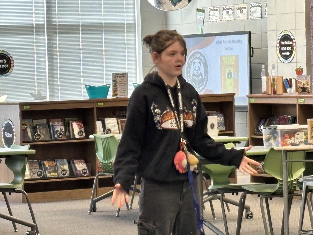  The students performed monologues and spoke about being a part of the drama program. 