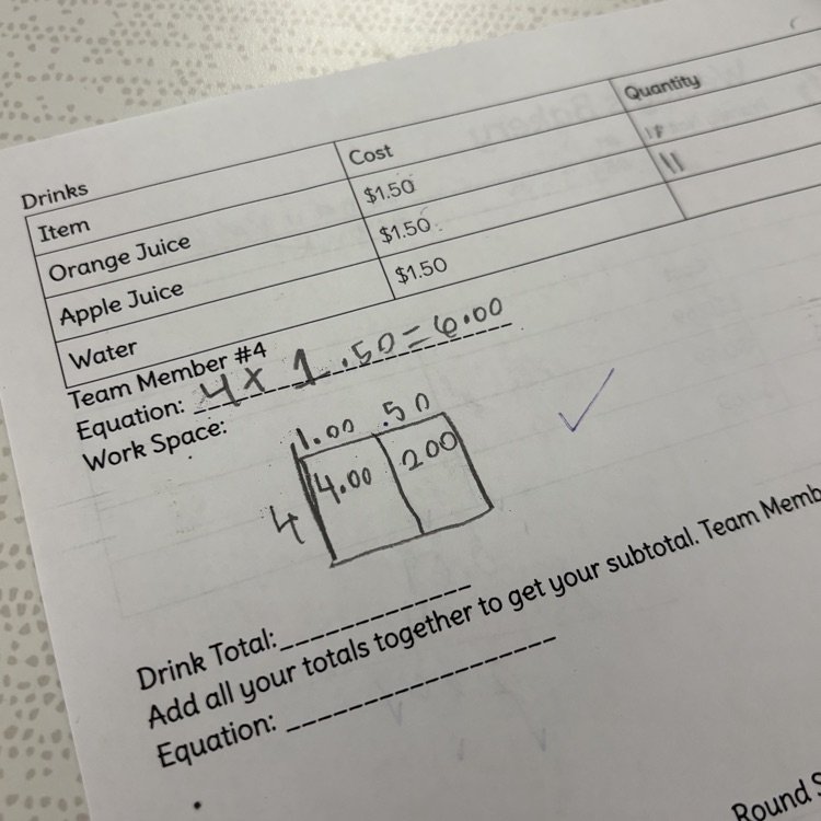 5th grade bagel math