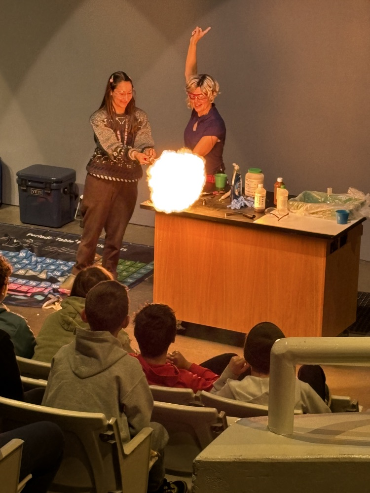 kids at the science center