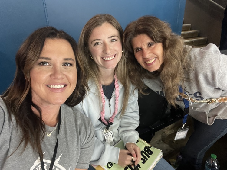teachers at the hockey game