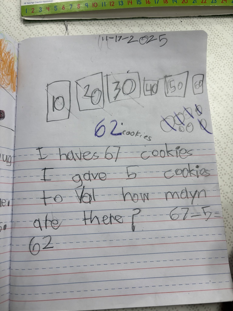 6-7 math in Walts class