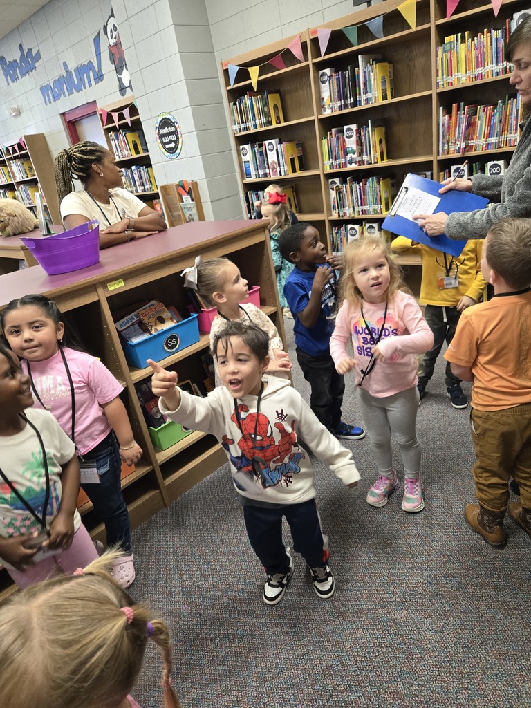 K4 Turkey Scavenger Hunt in the Library