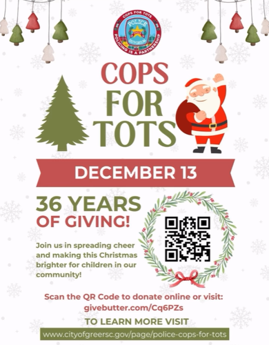 cops for tots flyer