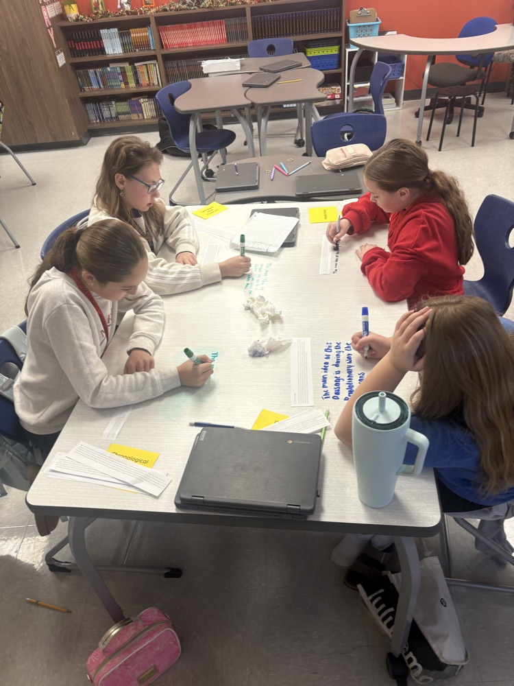 kids working in groups