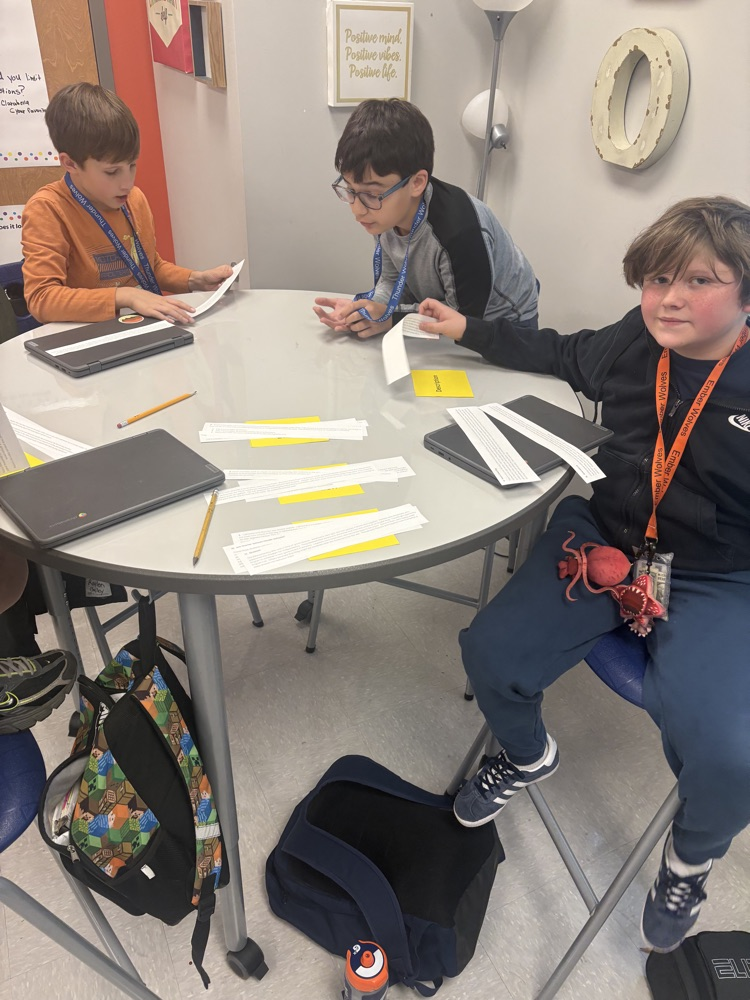 kids working in groups