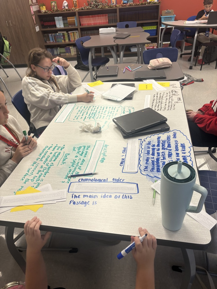 kids working in groups