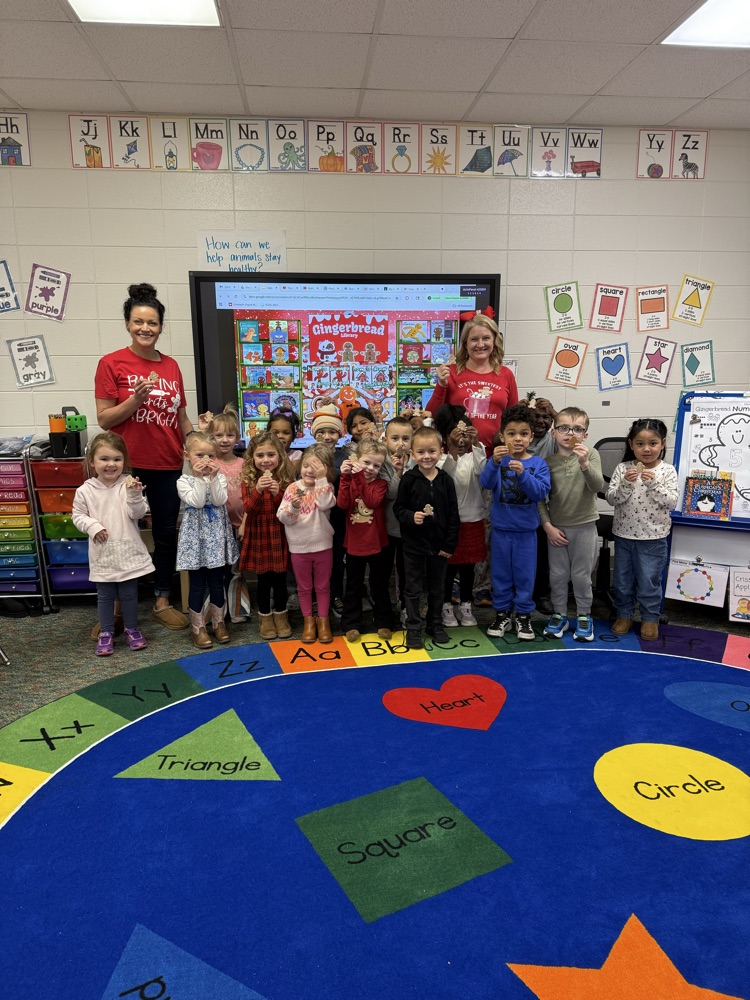 Mrs. Amsler and Mrs. Clement’s K4 class!