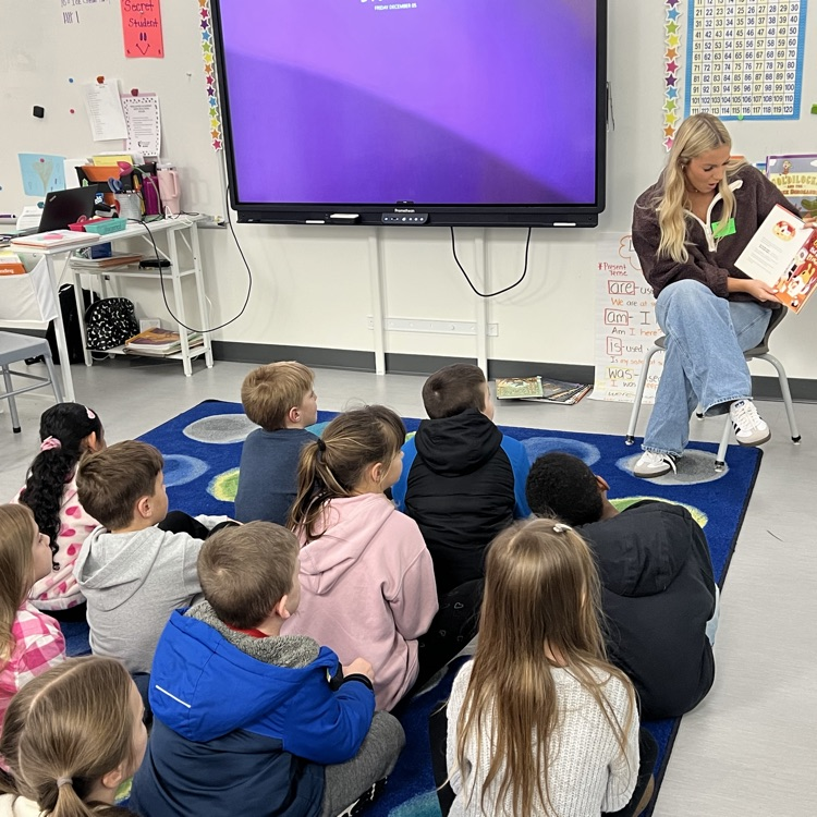 Molly reading lesson