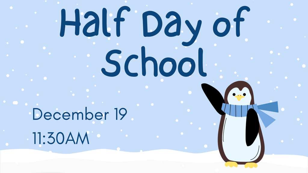 Half Day of School Winter Break