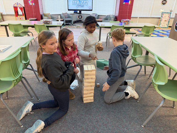 Give students a chance to use some giant sized games for hands-on, interactive learning experiences that help navigate social situations in a structured way.