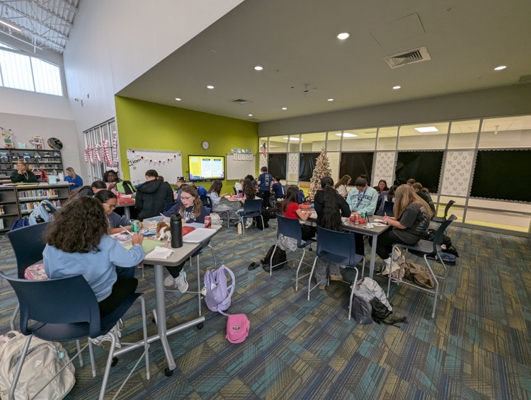 kids making cards and ornaments