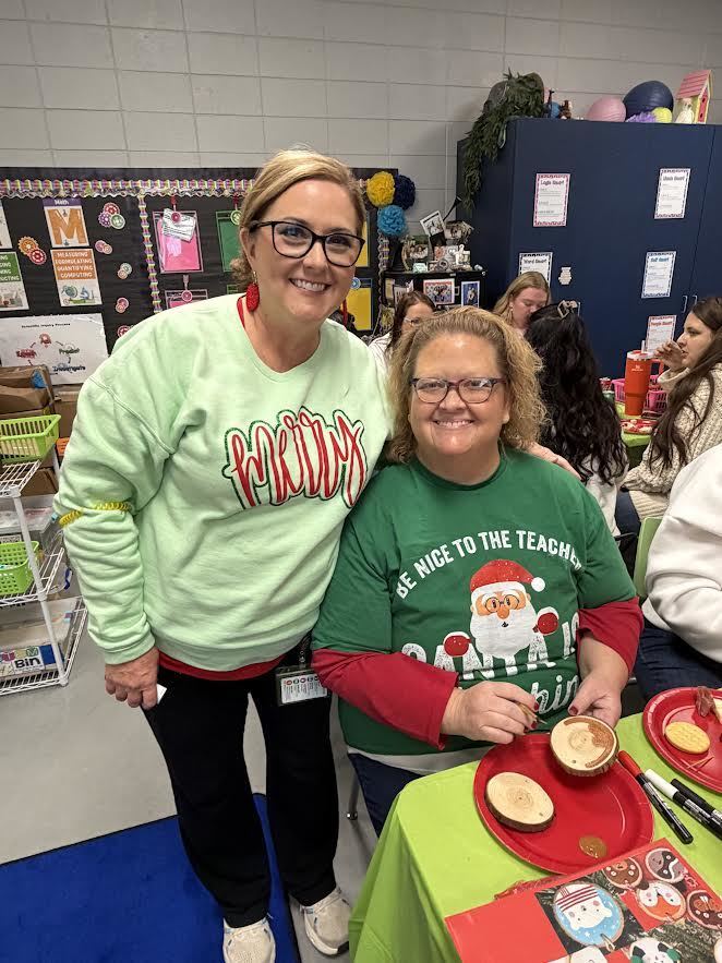 Faculty painting party