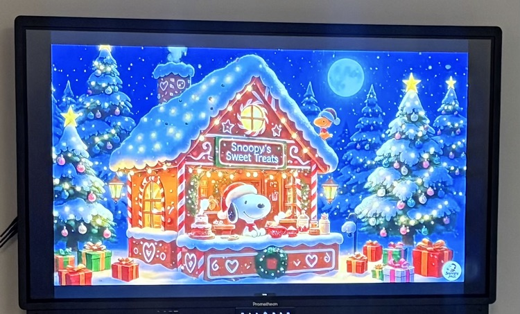 tv image of snoopy 