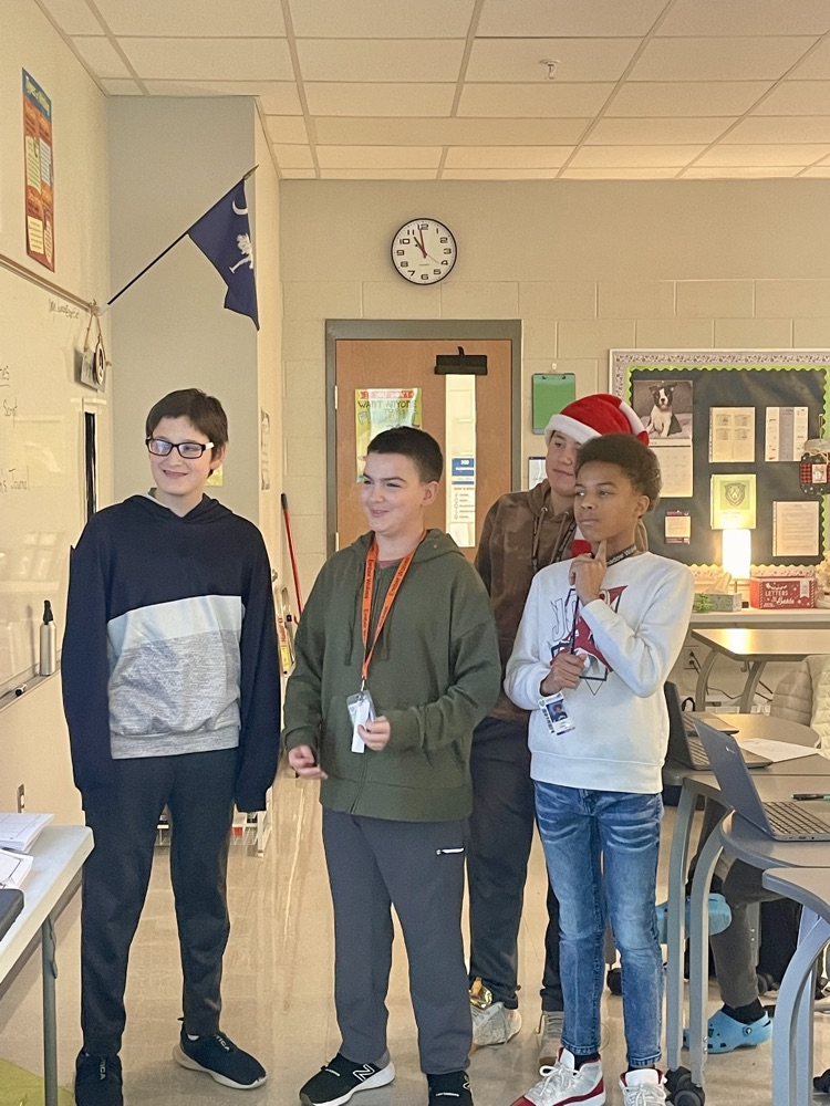 kids sharing with the class 