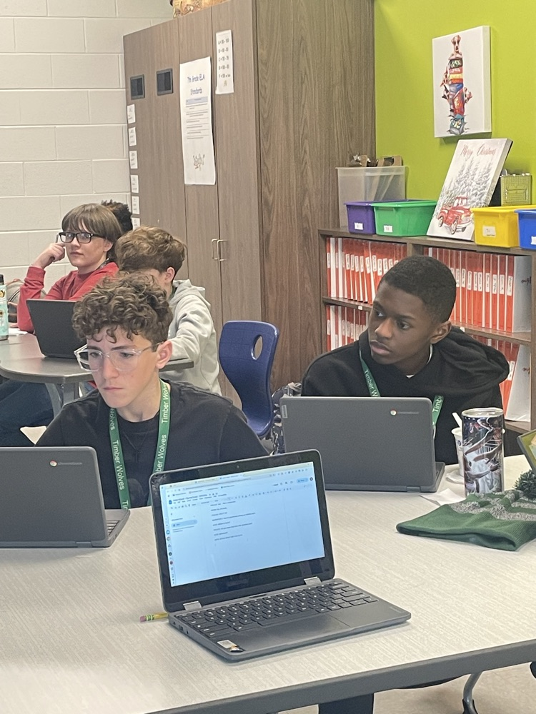 kids sharing with the class 