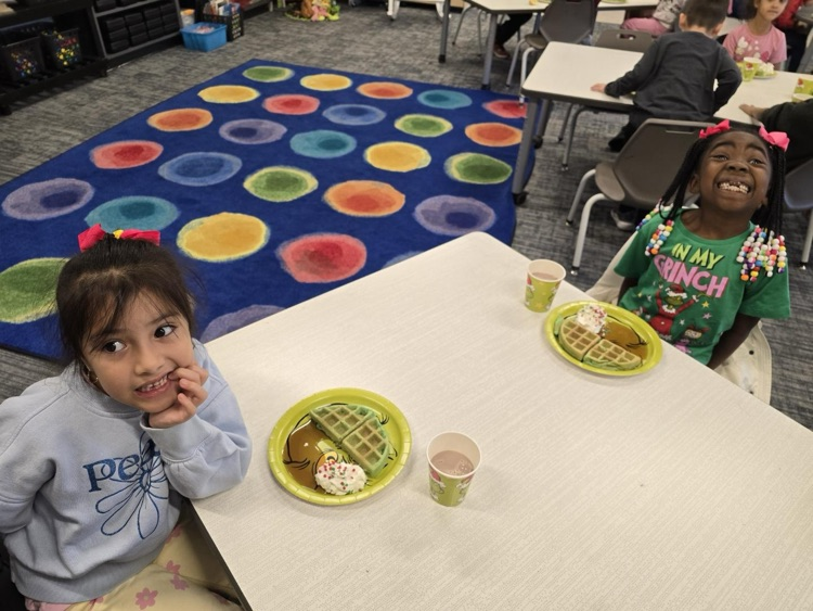 Mrs Cummings class Grinch Breakfast