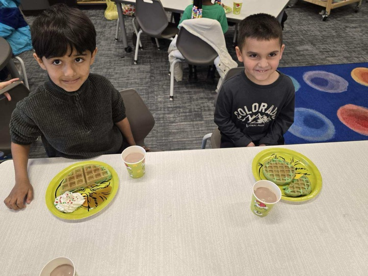 Mrs Cummings class Grinch Breakfast