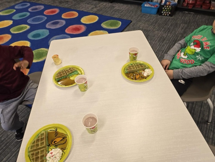 Mrs Cummings class Grinch Breakfast