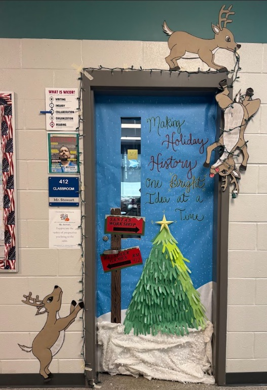 teacher what door display