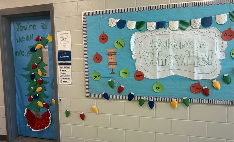 teacher what door display