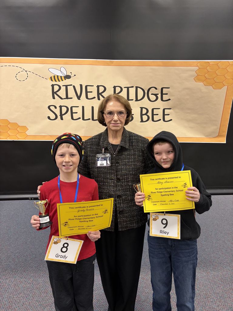 Spelling Bee Winner and Runner Up
