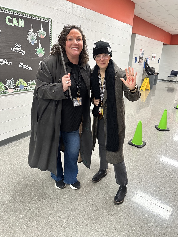 teachers and kids dressed up as movie characters 