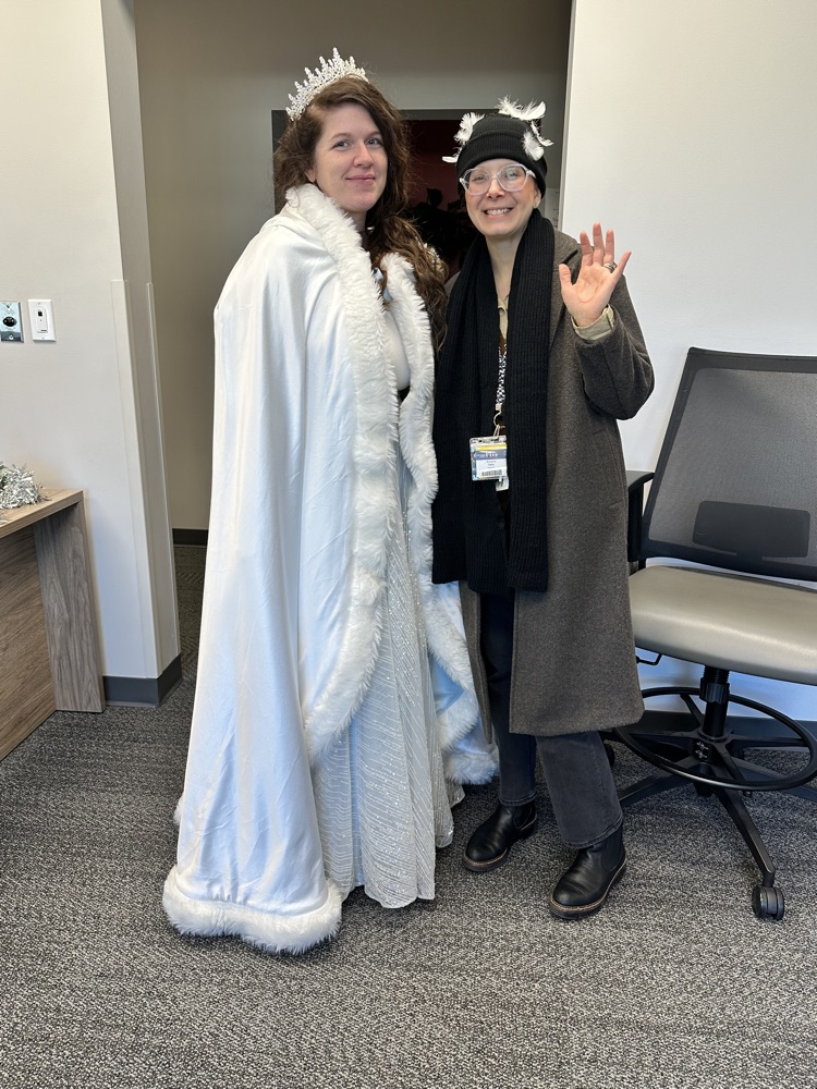 teachers and kids dressed up as movie characters 