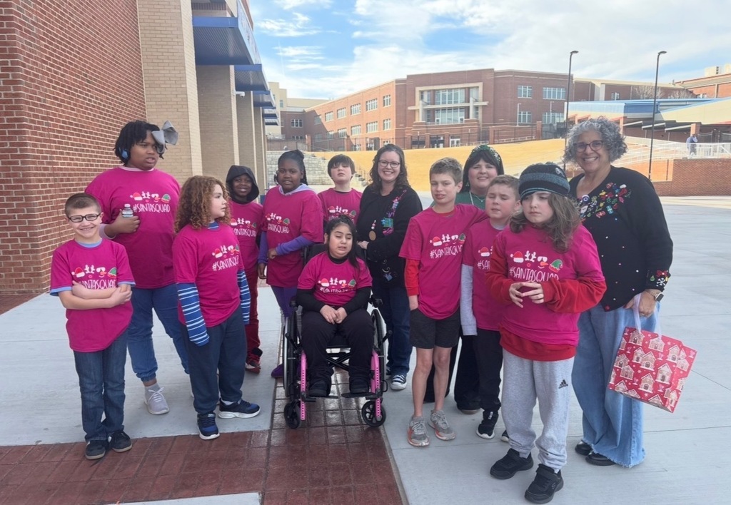 Ms. Taylor and Mrs. Cleveland’s did their annual Christmas Caroling at the District Office Christmas party. 