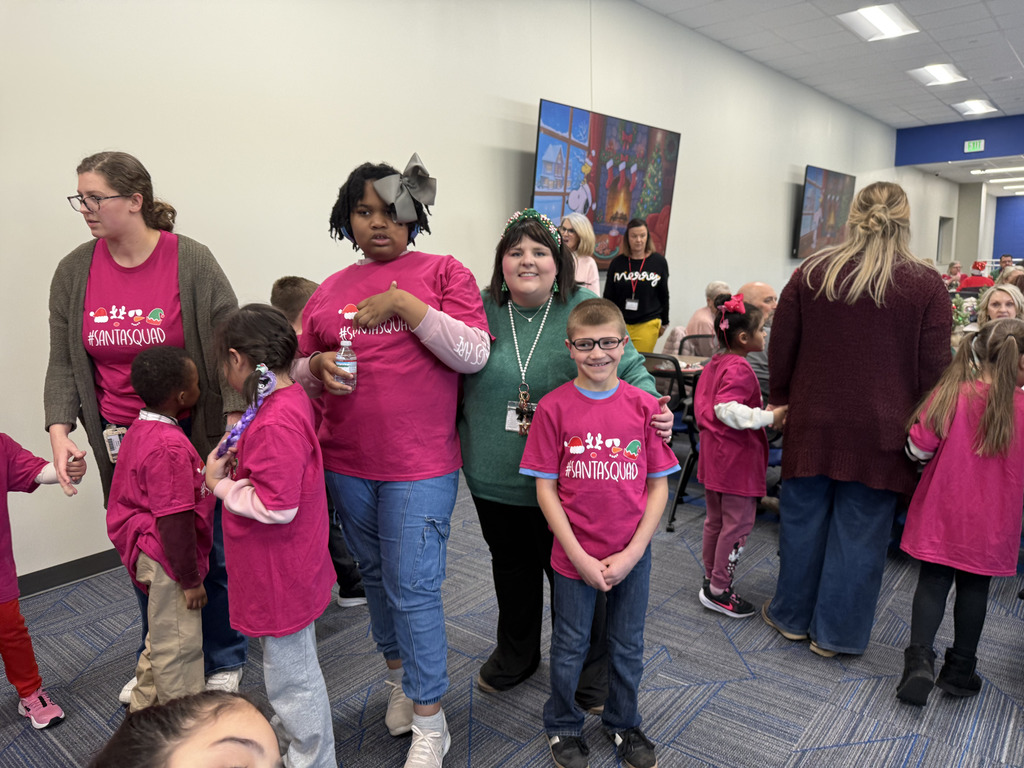 Ms. Taylor and Mrs. Cleveland’s did their annual Christmas Caroling at the District Office Christmas party. 