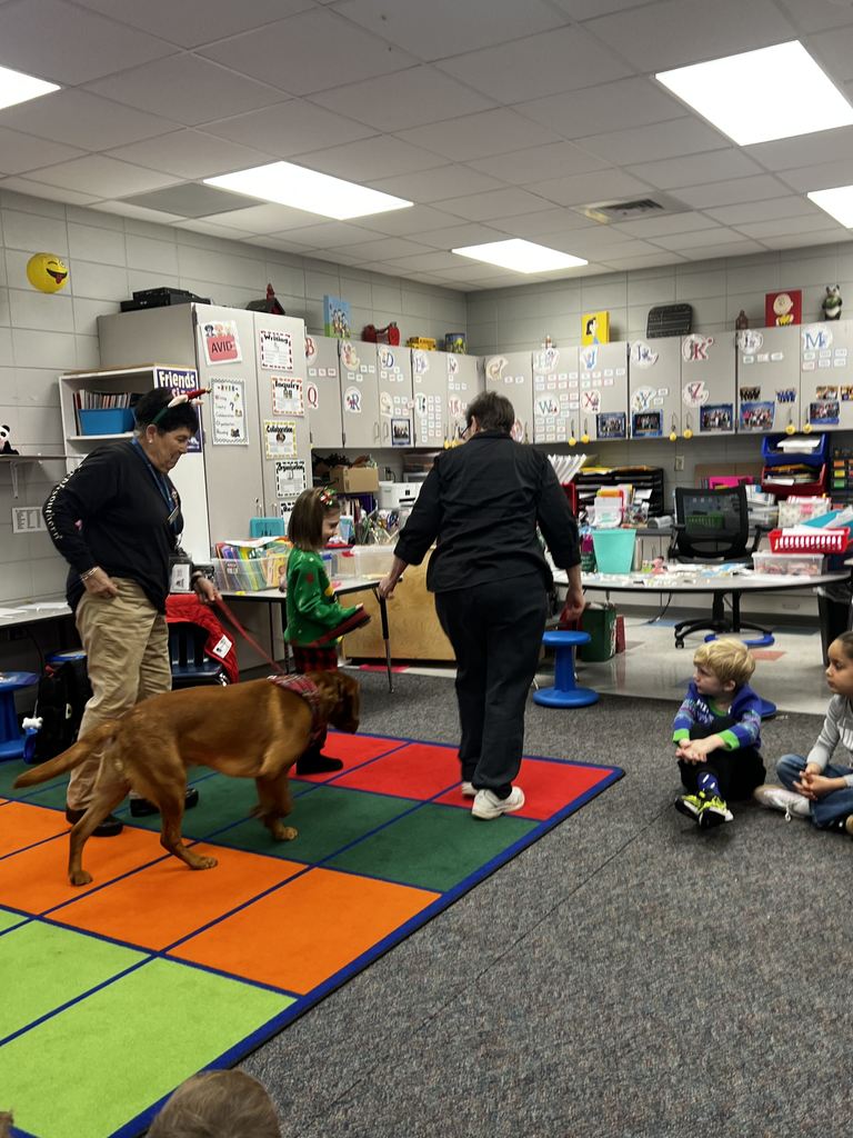 The Chaser Initiative visited Mrs. Edwards first grade. It was a great interactive program with a service dog