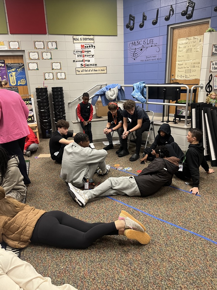 students working with ACA kids 