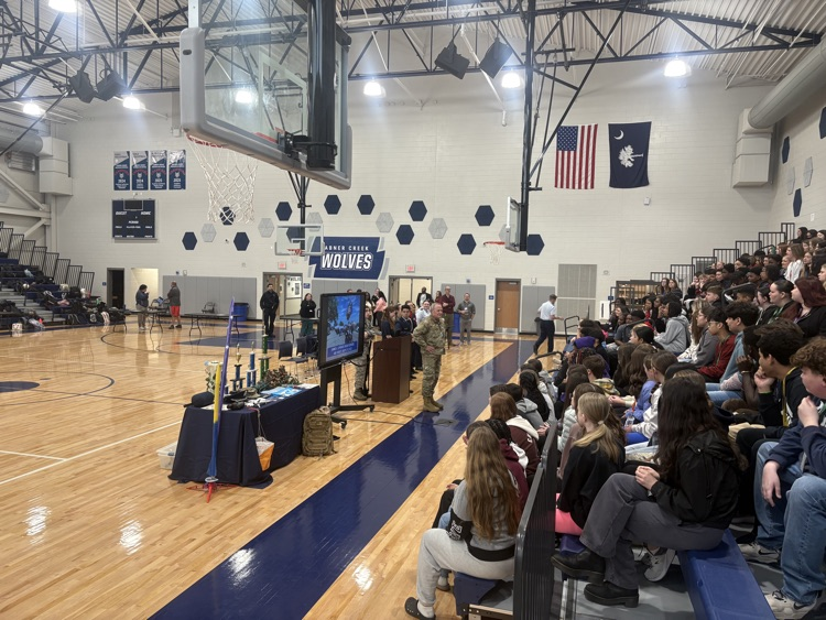 students working hands-on in the gym