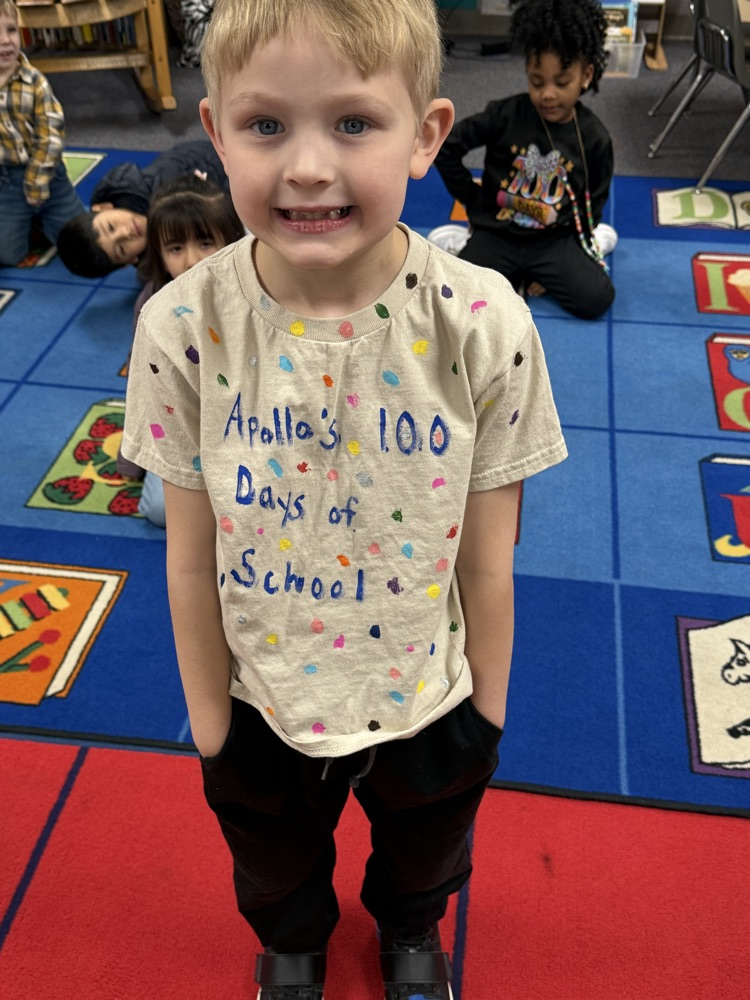 💯100 days smarter and dressed to show it in Miss Wheeler & Mrs. Wilber’s class! 💯